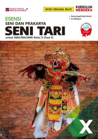 Image of Esensi Seni Tari untuk SMA MA SMK Kelas X Fase E Kur Mer