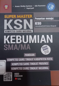 Image of Super Master KSN Kebumian SMA/MA