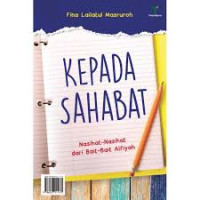 Image of Kepada Sahabat Nasihat-Nasihat Dari Bait-Bait Alfiyah